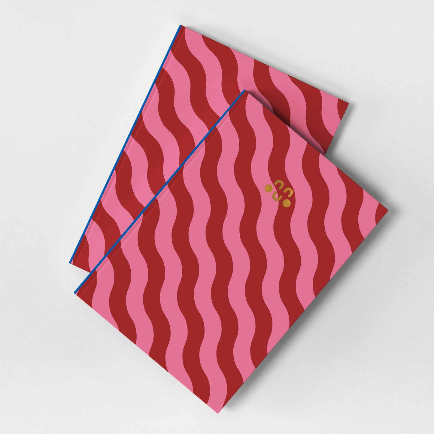 Studio Boketto- Wavy Pattern Notebook | Lined Notebook | Luxury Stationery
