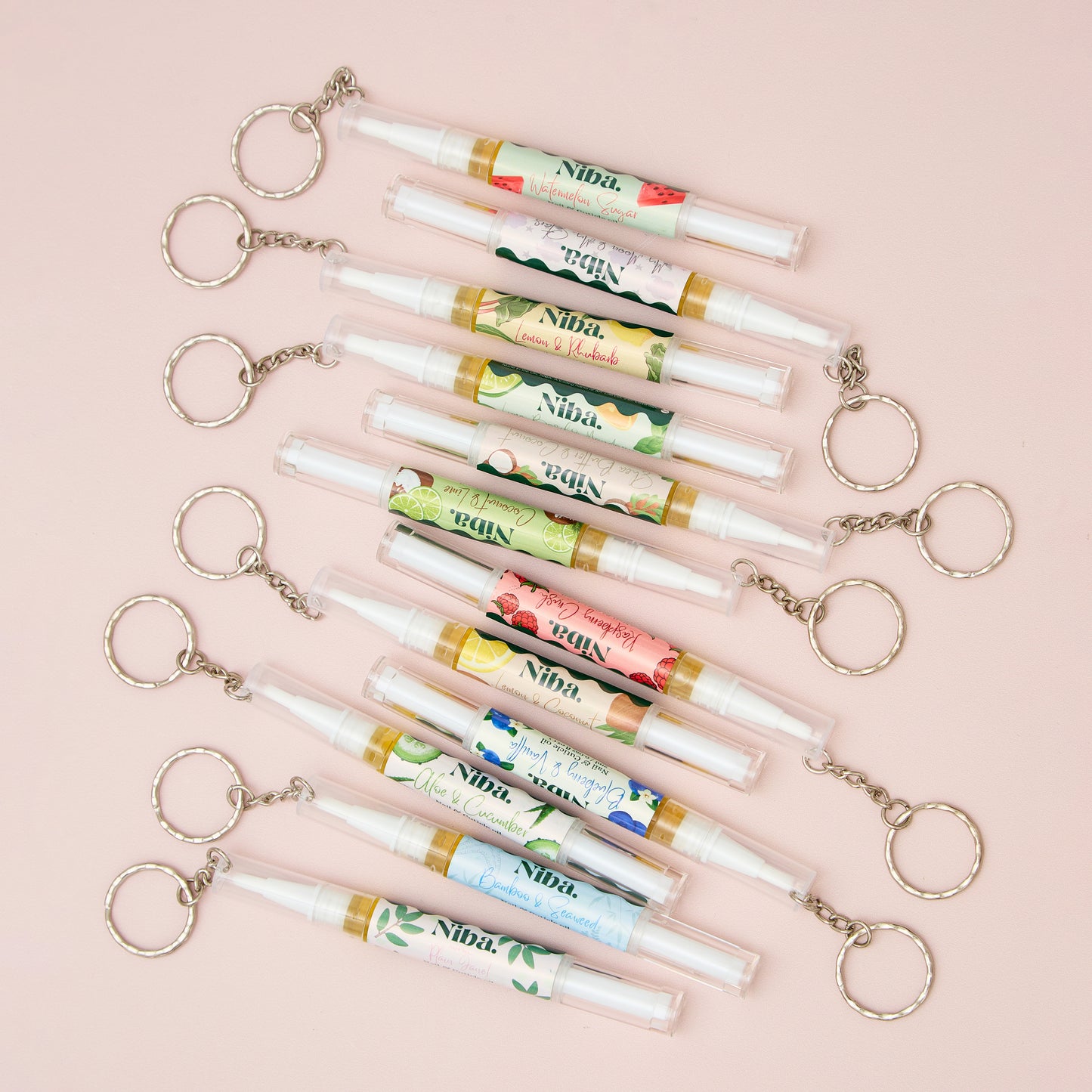 NIBA X 2ml Keyring Cuticle Oil Pen- Our product, your branding!