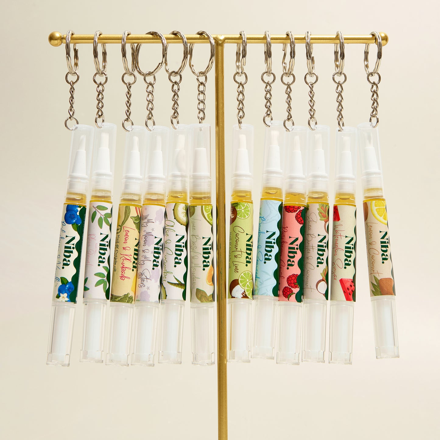 NIBA X 2ml Keyring Cuticle Oil Pen- Our product, your branding!