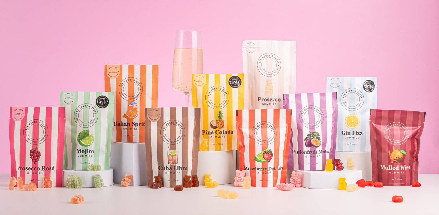 Ask Mummy & Daddy- Strawberry Daiquiri Cocktail Gummies