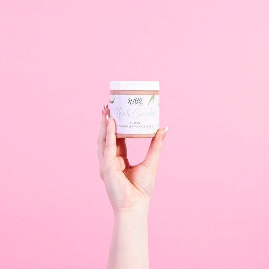NIBA X Pink Himalayan Salt Scrub - Our product, your branding!