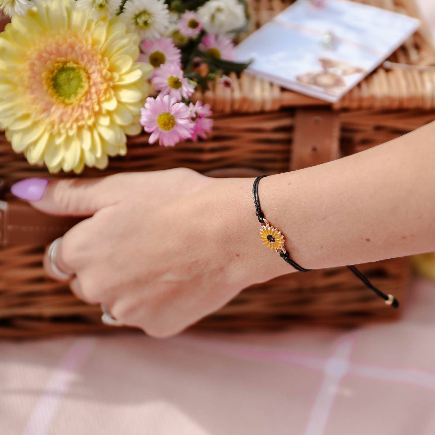 Letterbox Love Bracelets- Sunflower Bracelet