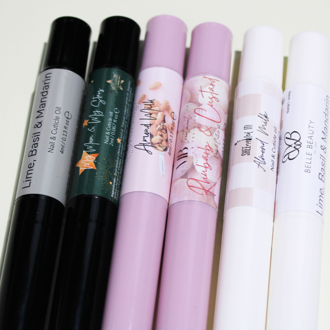 Wedding Favours- Cuticle Oil Pen AUTUMN WINTER scents, custom labels.