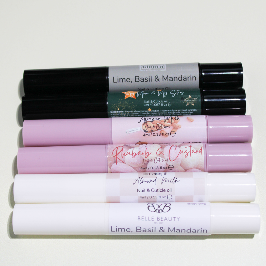 Wedding Favours- Cuticle Oil Pen AUTUMN WINTER scents, custom labels.