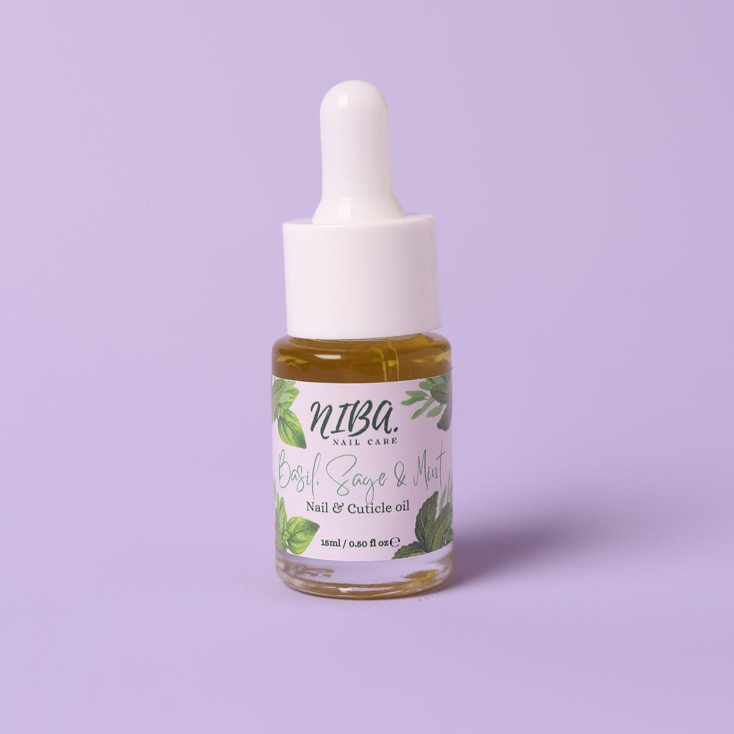 NIBA X Nail & Cuticle oil 15ml Dropper bottle - Our Product, Your Branding!