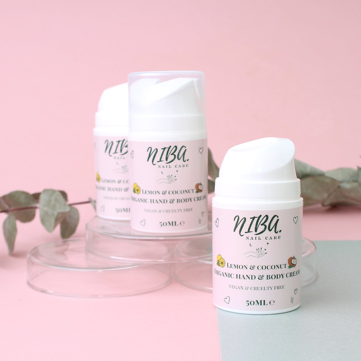 NIBA X Organic Hand & Body Cream- Our product your branding - Niba Nail Care