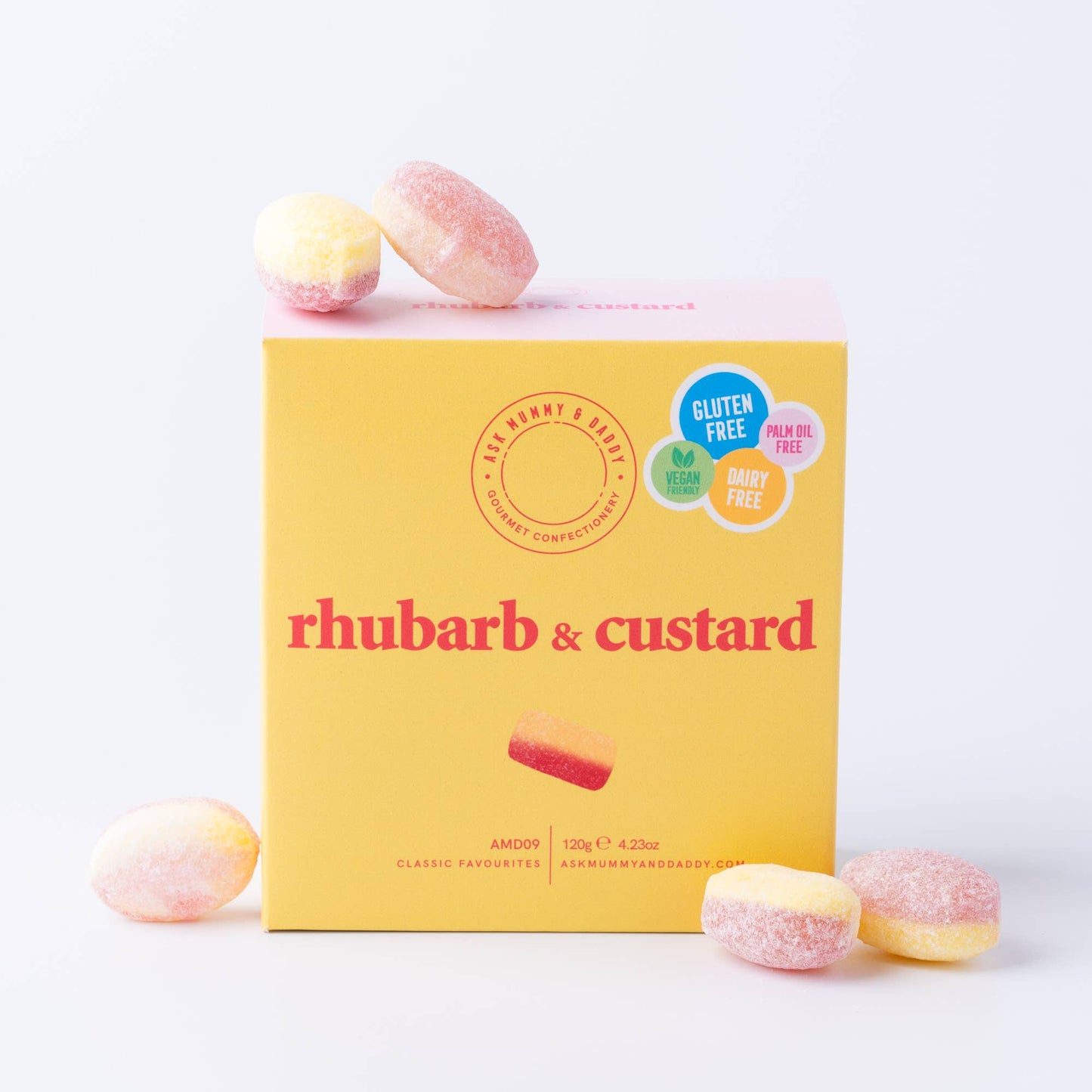 Ask Mummy & Daddy- Rhubarb & Custard Giftbox