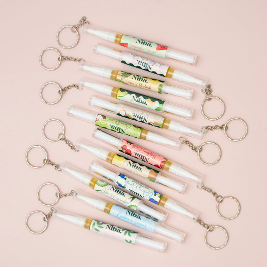 NIBA X 2ml Keyring Cuticle Oil Pen- Our product, your branding!