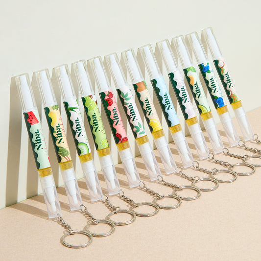 2ml Nail & Cuticle Oil Pen Keyring (Trade)