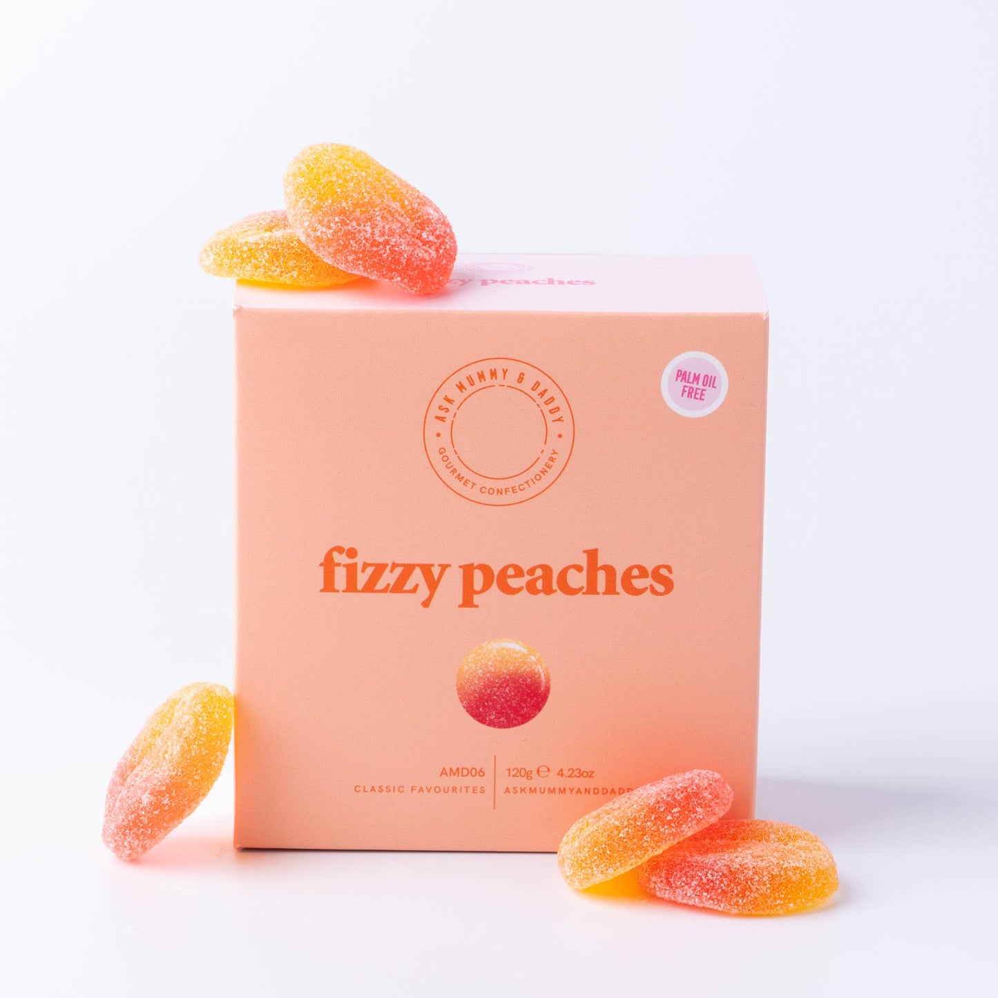 Ask Mummy & Daddy- Fizzy Peaches Giftbox