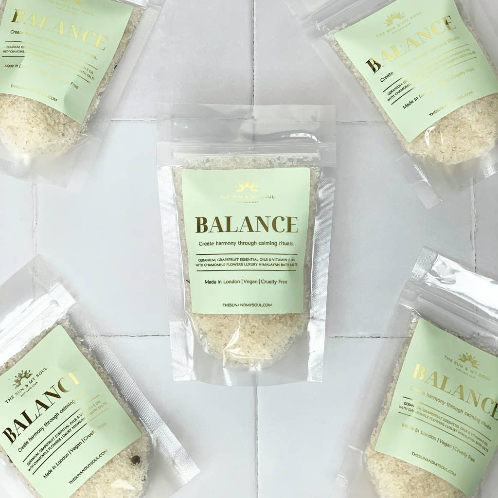 The Sun & My Soul- Balance Luxury Soak Himalayan Bath Salts⎜Aromatherapy Gift