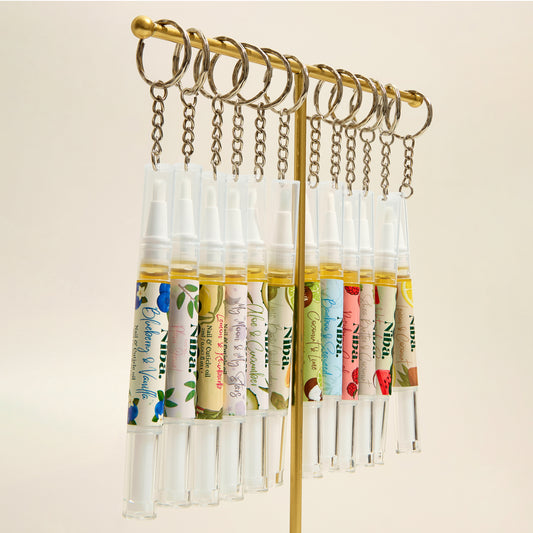2ml Nail & Cuticle Oil Keyring Pens Bundle (Trade)