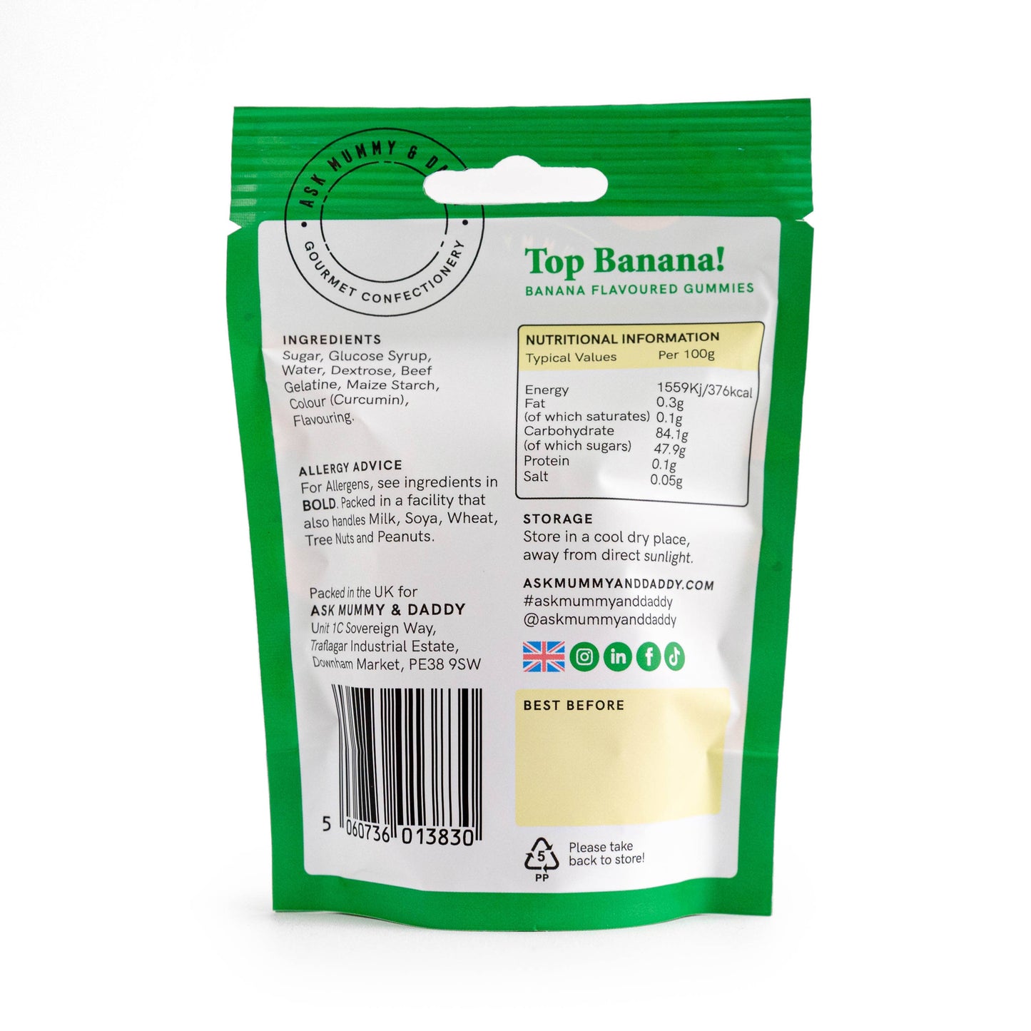 Ask Mummy & Daddy- Top Banana! Pouch