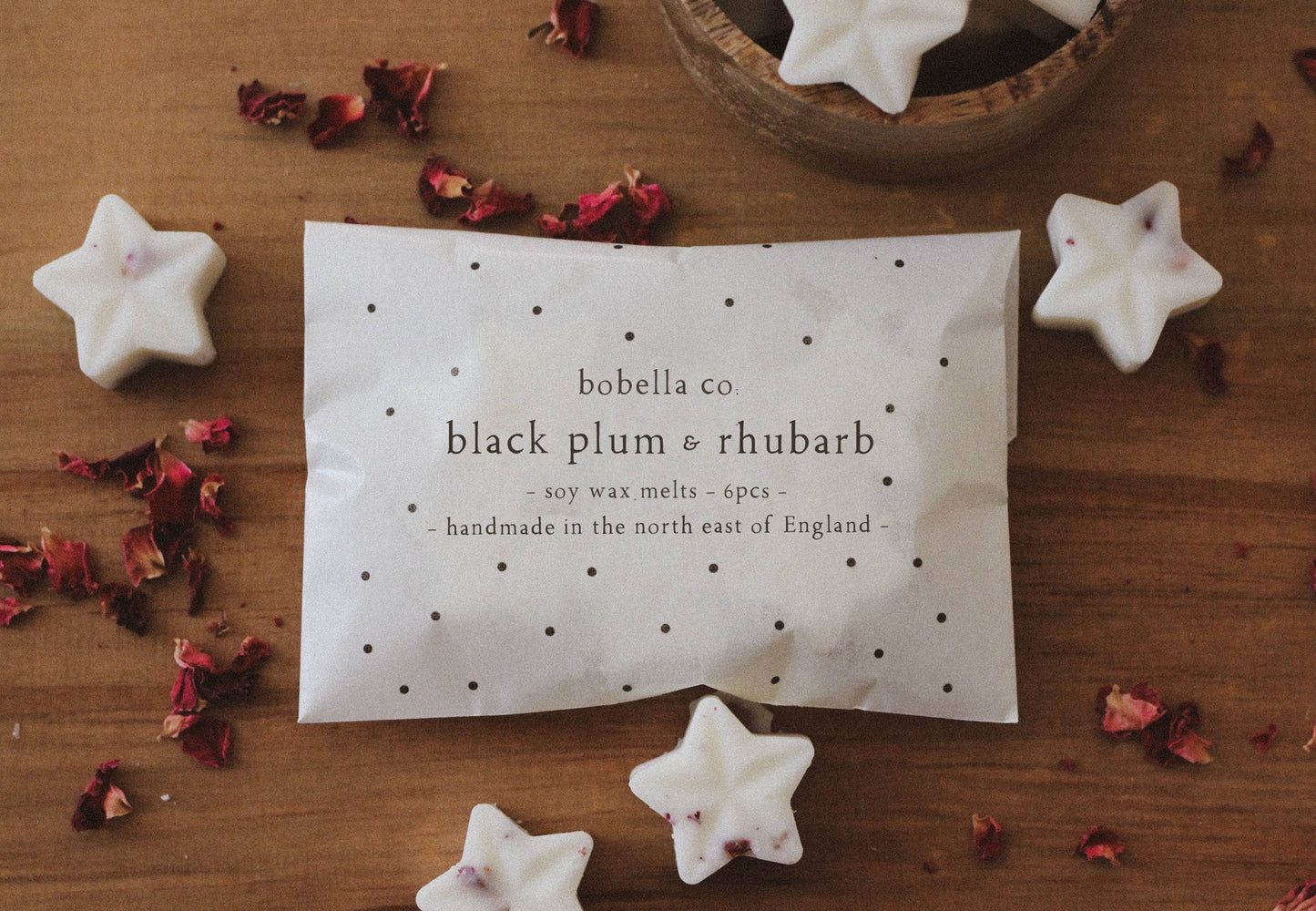 Bobella Co.- Black Plum & Rhubarb Soy Wax Melts