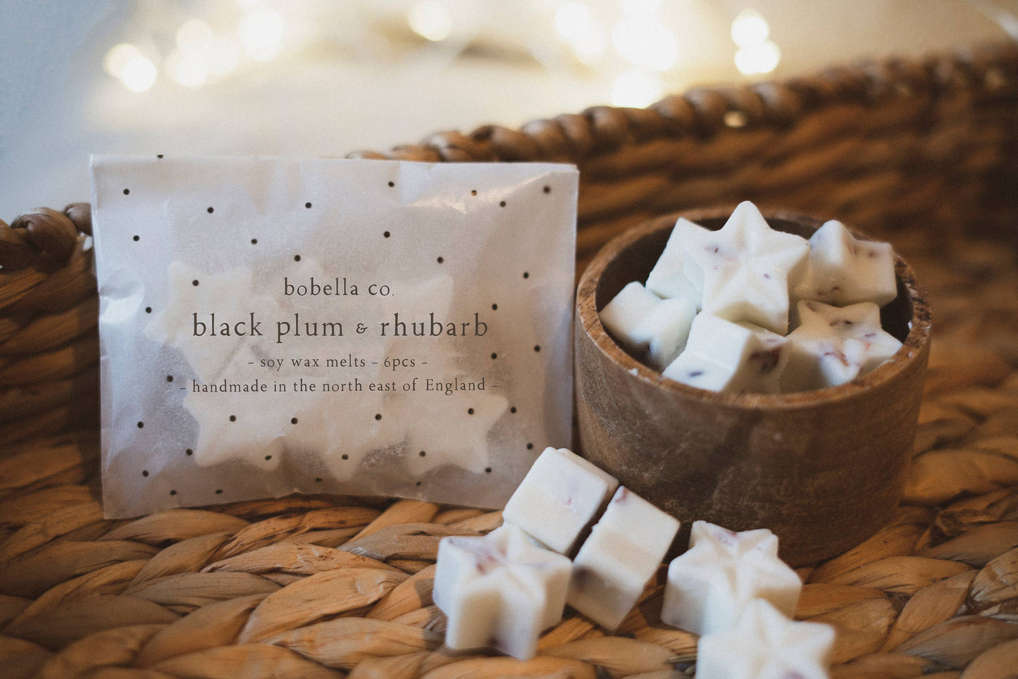 Bobella Co.- Black Plum & Rhubarb Soy Wax Melts