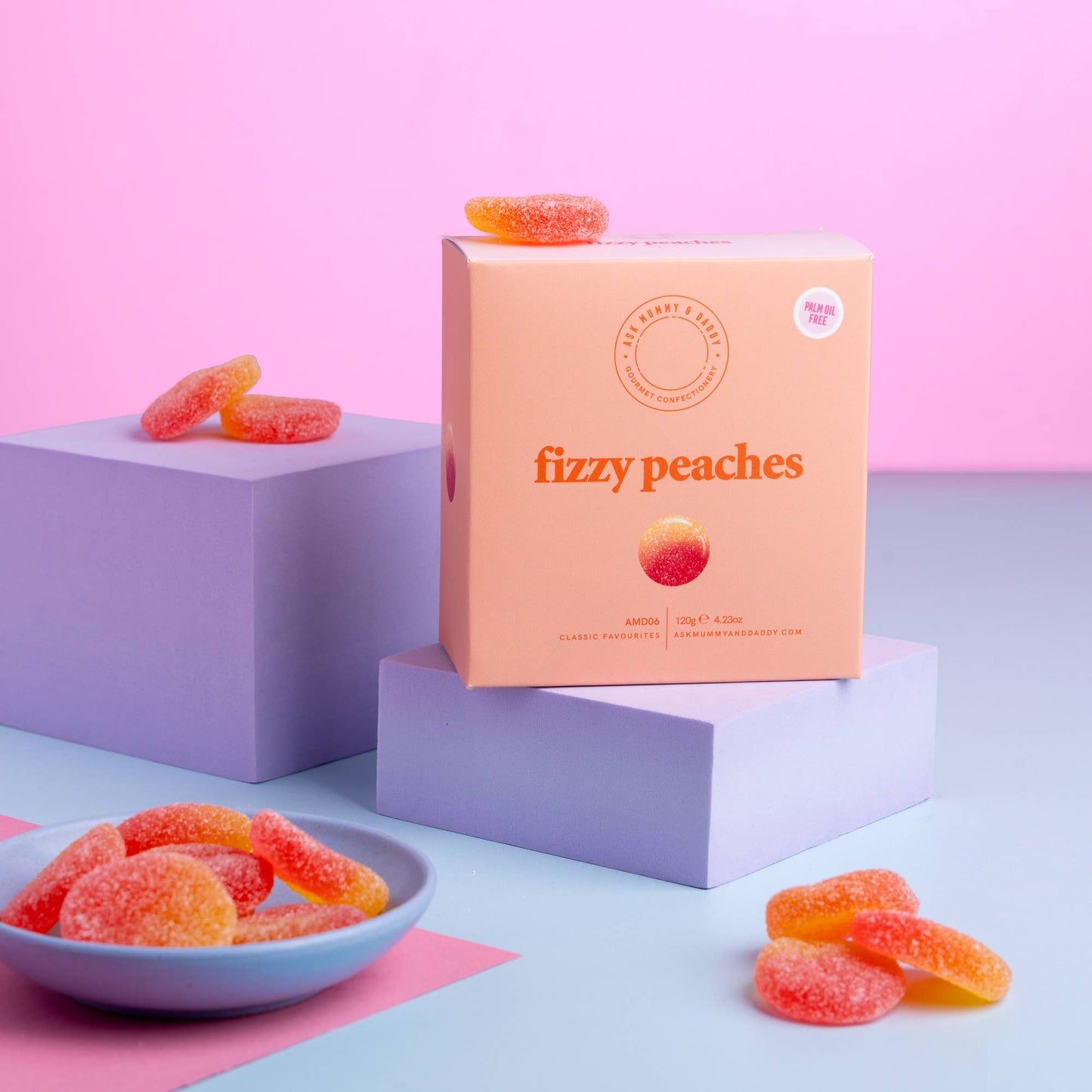 Ask Mummy & Daddy- Fizzy Peaches Giftbox