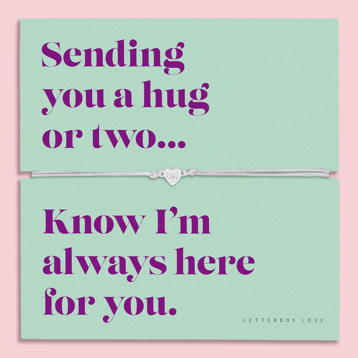Letterbox Love Bracelets- Sending Hugs - Comforting Friendship Bracelet