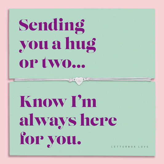 Letterbox Love Bracelets- Sending Hugs - Comforting Friendship Bracelet