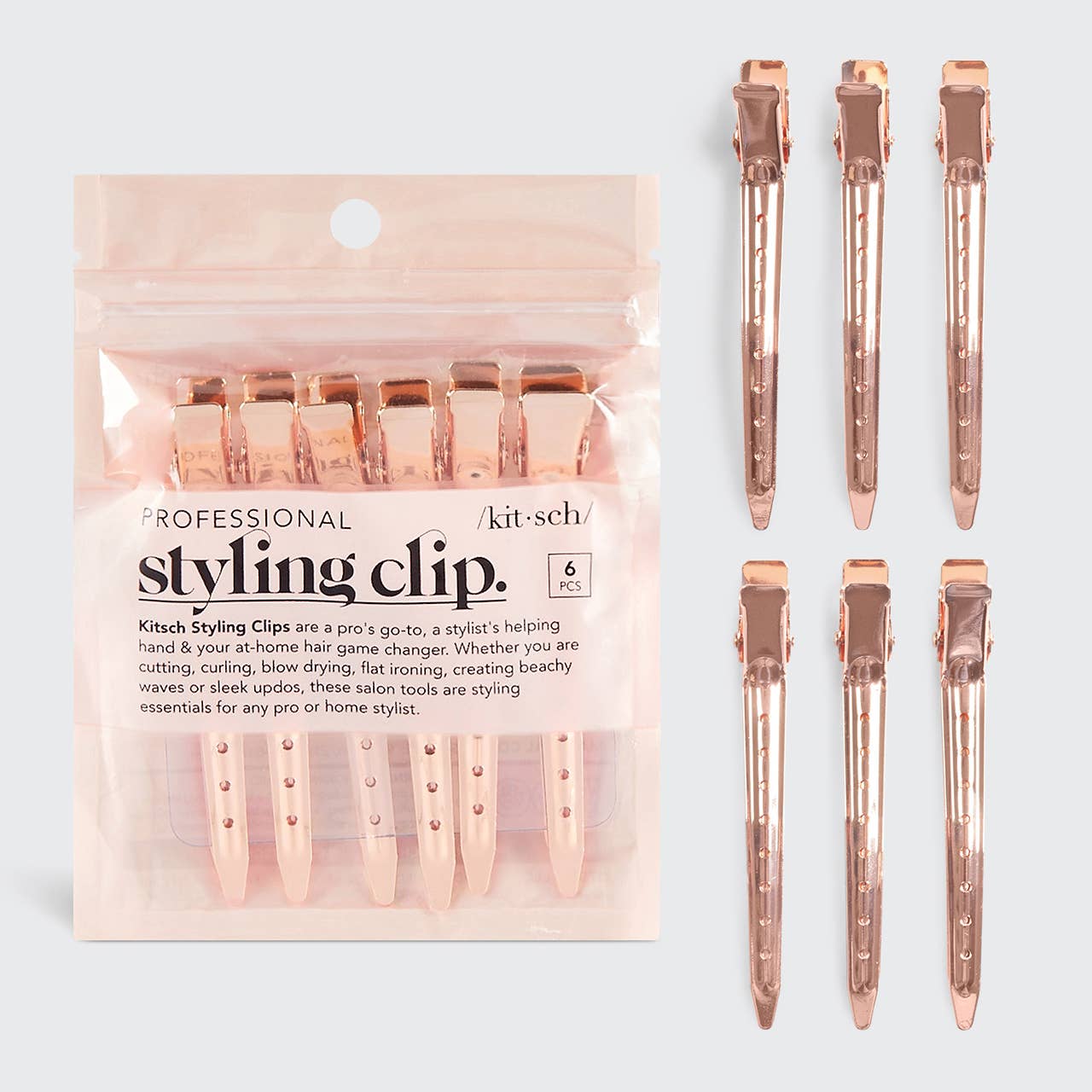 KITSCH- Rose Gold Styling Clip