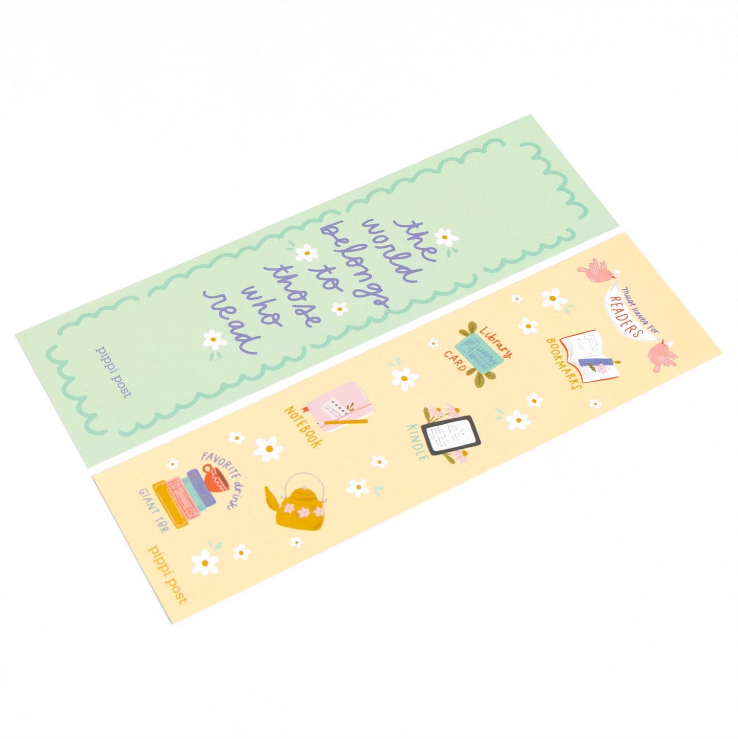 Pippi Post- The World Belongs to Those Who Read Bookmark Set