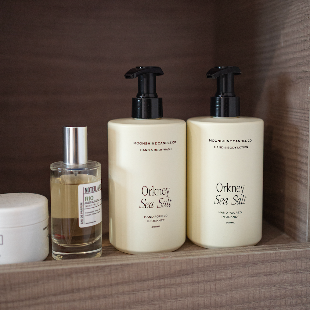 Moonshine Candle Co. Rhubarb Luxury Hand & Body Wash | Made in Scotland