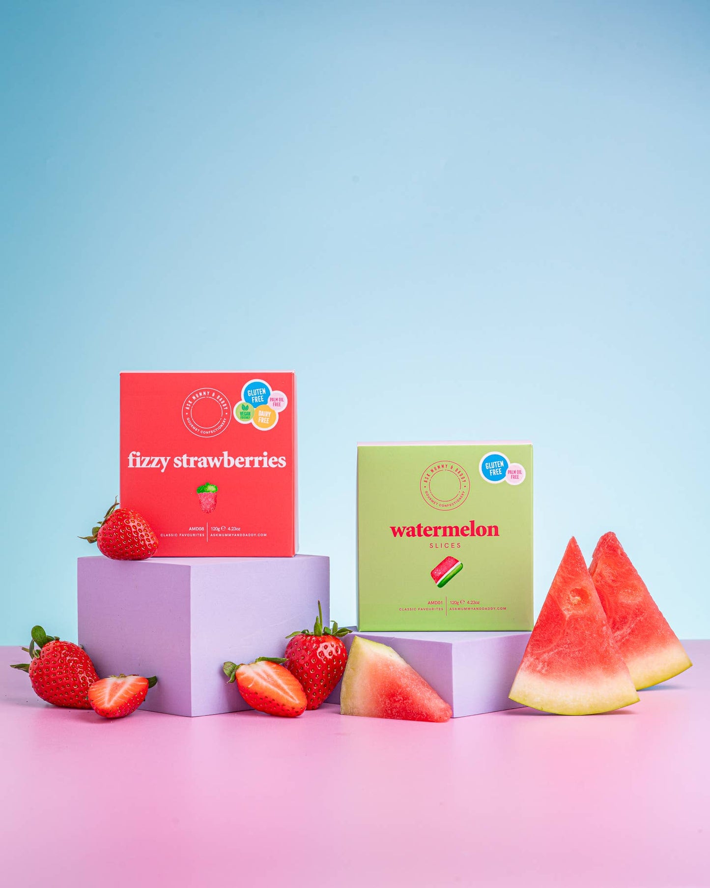 Ask Mummy & Daddy- Rhubarb & Custard Giftbox