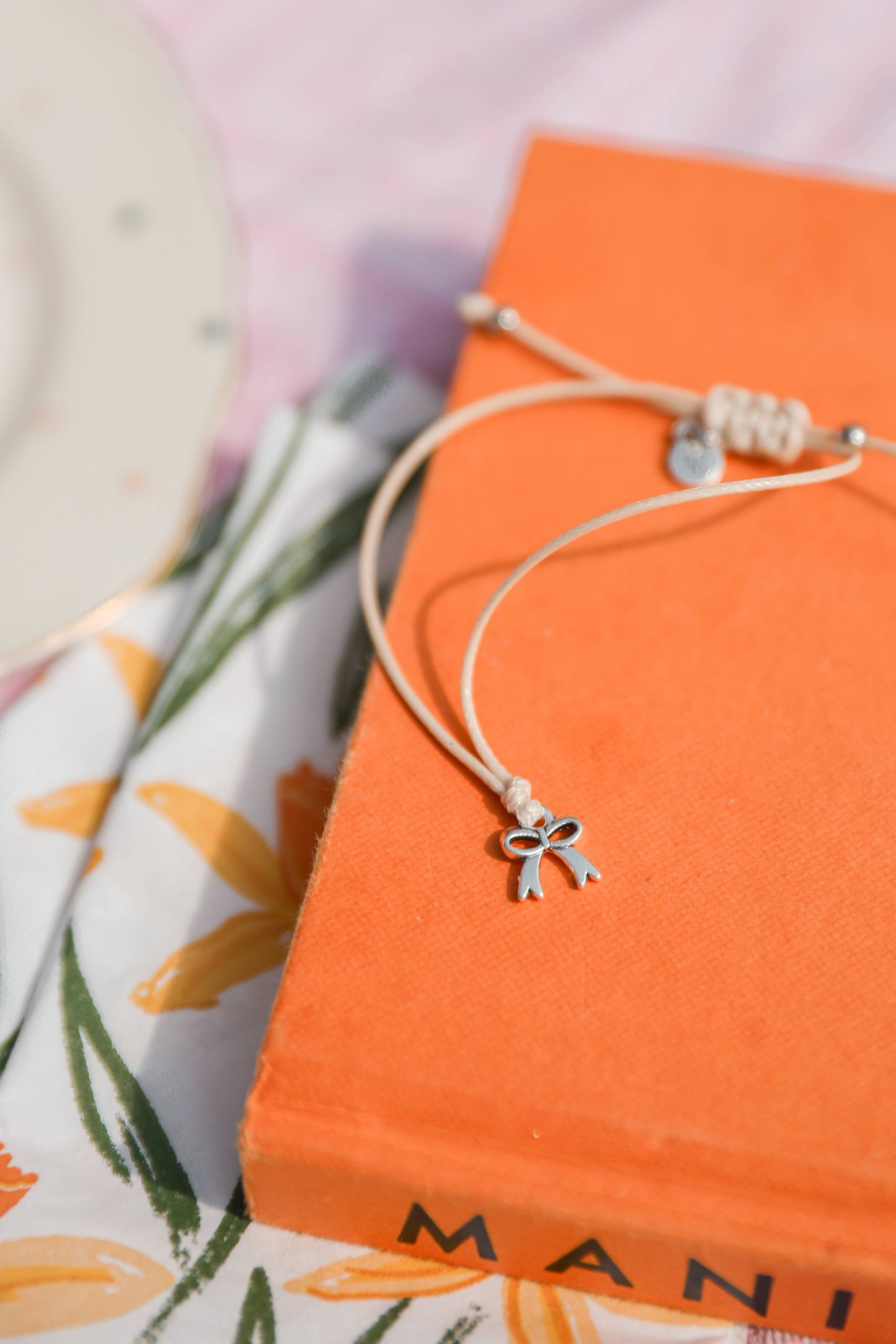 Letterbox Love Bracelets- A Little Thank you Bow Bracelet | Thank you Bracelet