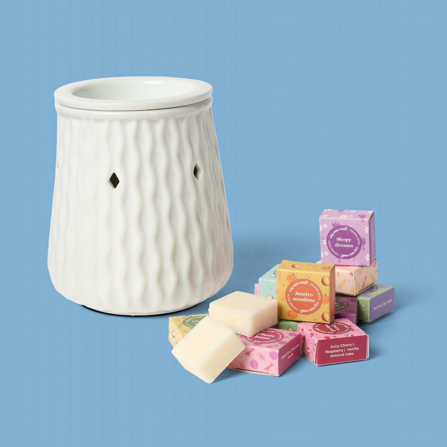 Devon Wick- The ULTIMATE Wax Melt Snap Bar 50 x Samples Box