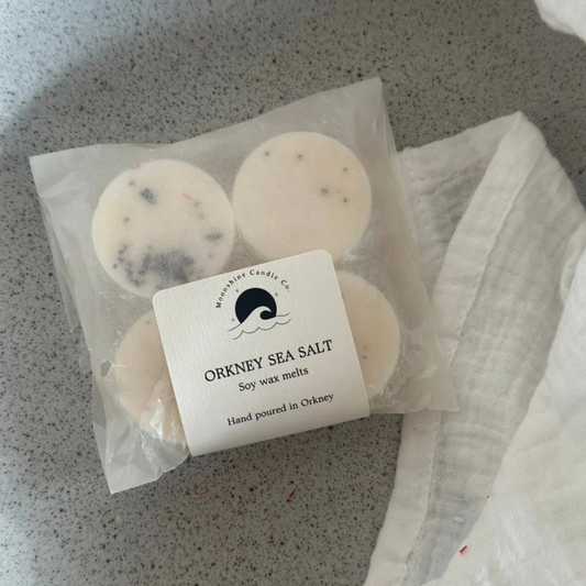 Moonshine Candle Co.- Orkney Sea Salt Luxury Vegan Soy Wax Melts Made in Scotland