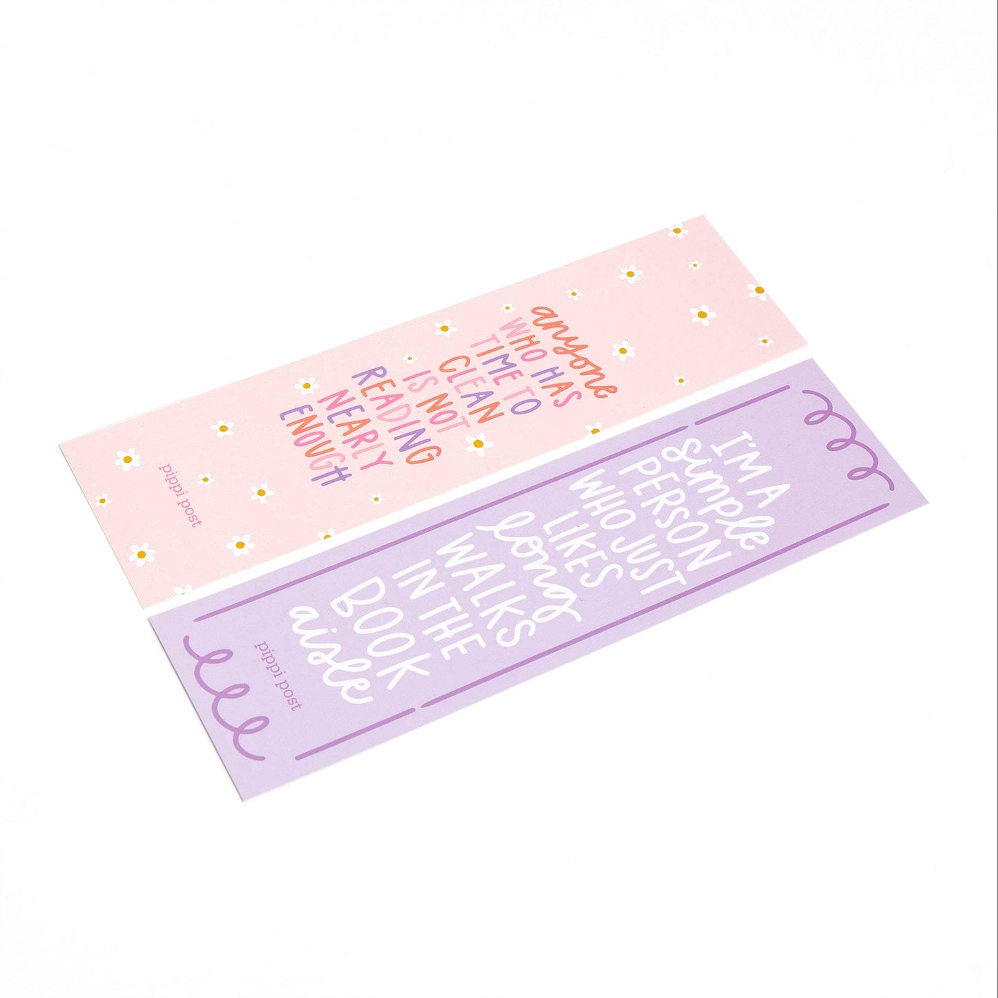 Pippi Post- Long Walks in the Book Aisle Bookmark Set