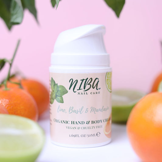 NIBA X Organic Hand & Body Cream- Our product your branding - Niba Nail Care